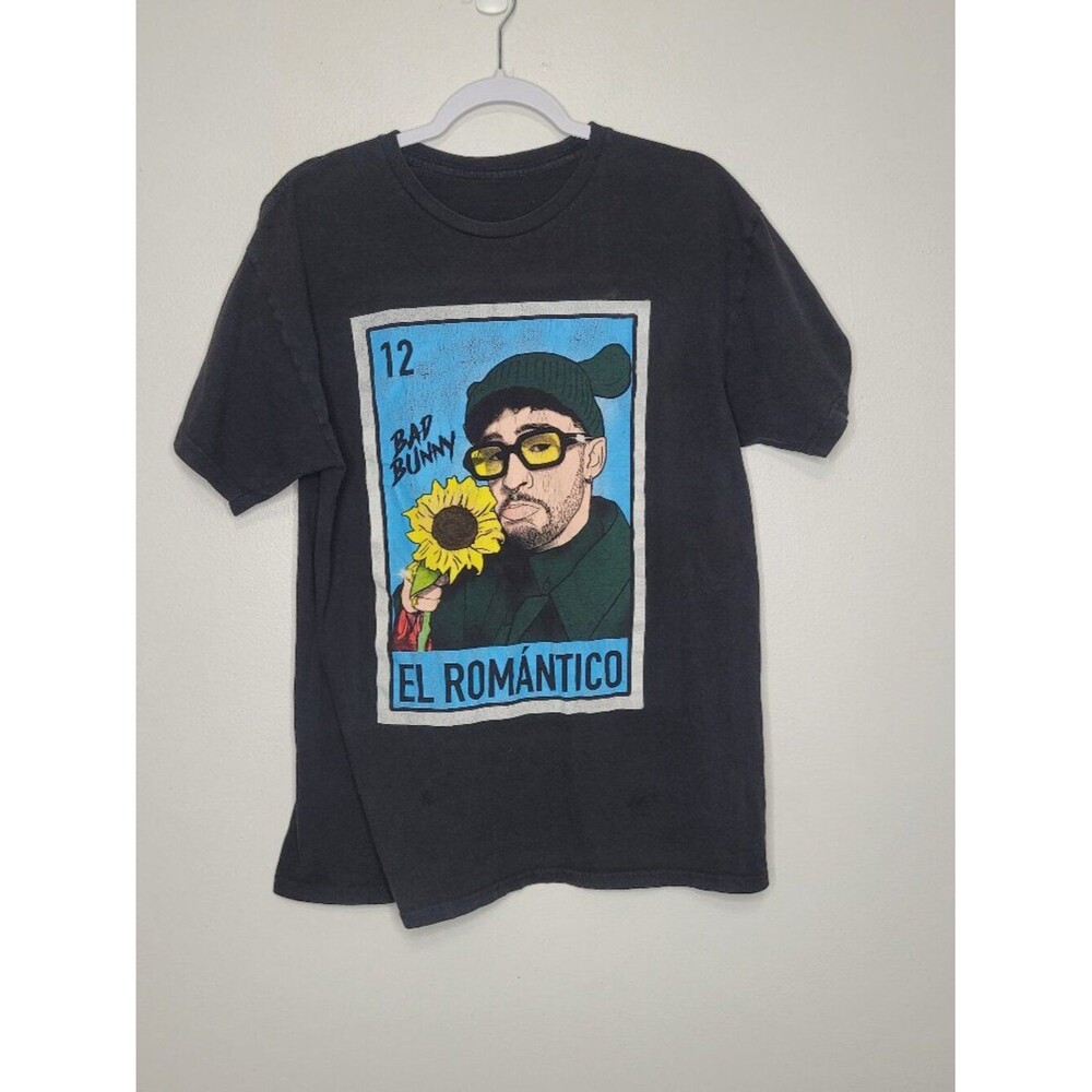 Bad Bunny big bold front graphic short sleeve band shirt